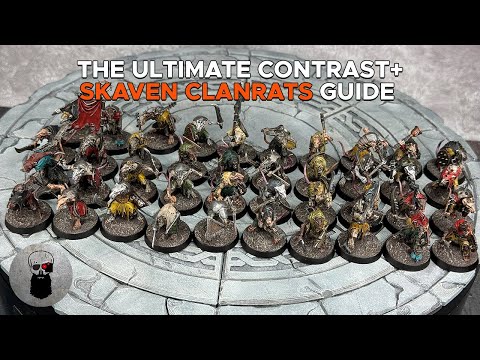The Ultimate Contrast+ How to Paint: Skaven Clanrats