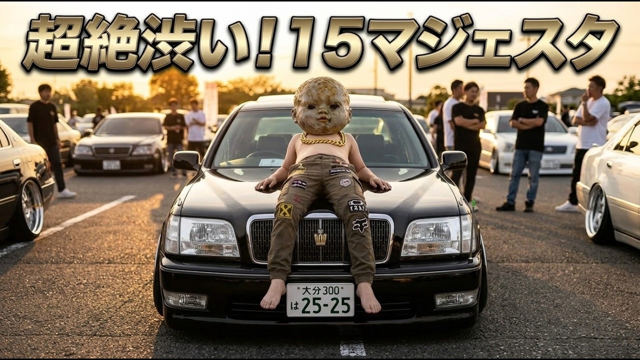 完成したマジェスタが凄すぎる | 低い・渋い・ヤバい