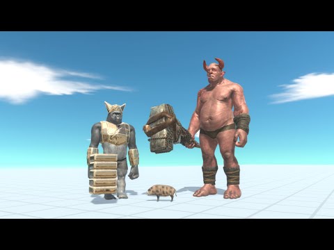 Ghor Hammer And Ogre Lord Vs Every Unit ARBS | Animal Revolt Battle Simulator