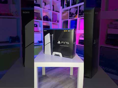 Unpacking Sony PlayStation 5 Slim Digital Edition ✨ #asmr #sony #playstation #ps5 #gaming #unboxing