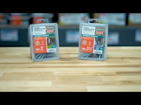 SD vs SDS Screws | Which Simpson Strong-Tie Connector Screw Should You Use?