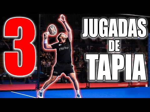 AGUSTIN TAPIA ANALIZA sus 3 JUGADAS FAVORITAS: Tutorial Técnico / Táctico de padel