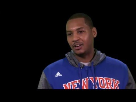 National Mentoring Month: Carmelo Anthony and Kristaps Porzingis