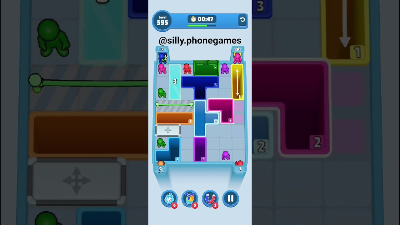 Drop Away Level 595 Walkthrough Solution