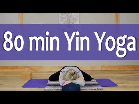 80 min Yin Yoga Class | A Time to Just Be