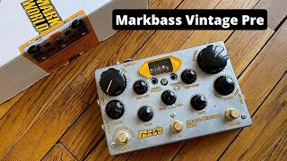 Video thumbnail for Markbass Vintage Pre 🔥 by Bruno Tauzin - Votre Prof de Basse