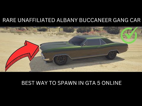 How To Get The RARE Unaffiliated Albany Buccaneer Gang Car In GTA 5 Online