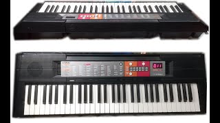 Video thumbnail for YAMAHA PSR - F50 (DEMO songs) by Keyboards - review - repair
