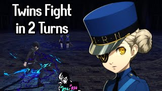 Can you beat the Twins in only 2 Turns? - Persona 5 Royal