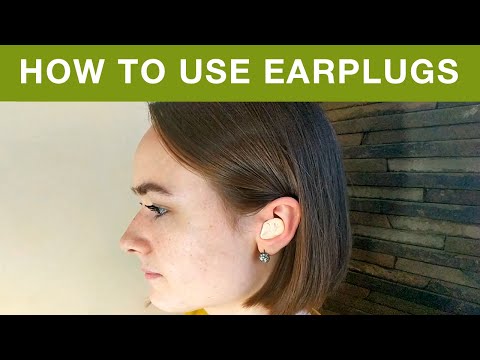 How to use Silicone Earplugs for sleeping + life hacks ✅ How to put in wax ear plugs for sleep