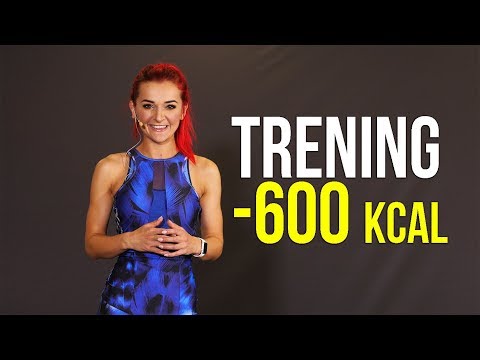 ODCHUDZAJĄCY TRENING INTERWAŁOWY | SPAL 600 KCAL (+ rozgrzewka i rozciąganie)