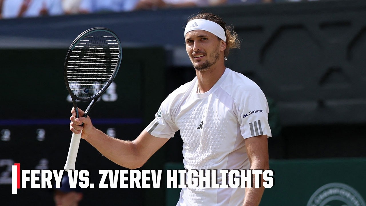 Semifinal: Arthur Fery vs. Alexander Zverev | Full Highlights | 2026 Wimbledon