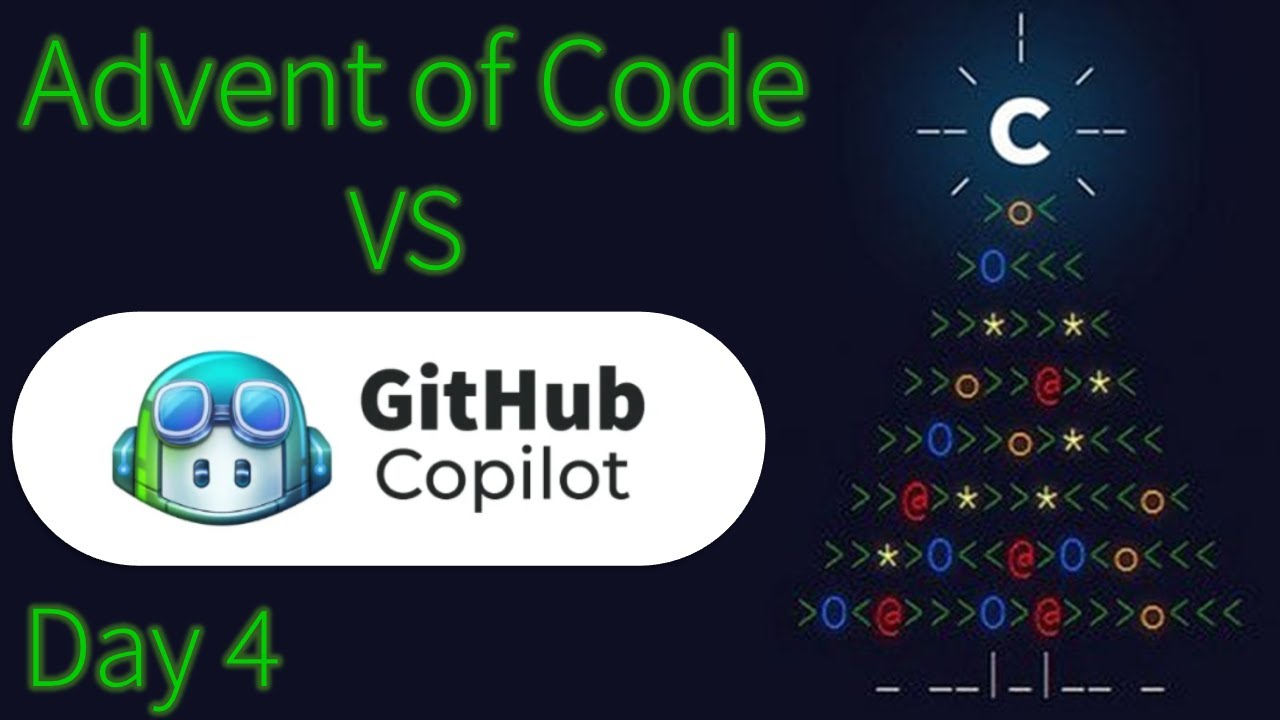 GitHub Copilot VS Advent Of Code 2022 Day 4 (Using Python)