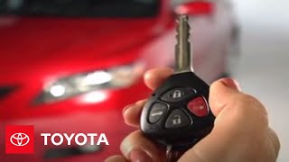 2007 - 2009 Camry How-To: Remote Engine Starter - Overview | Toyota
