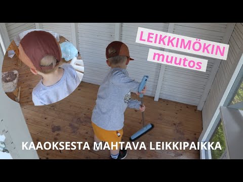 LEIKKIMÖKIN MUUTOS POJAN LEIKKEIHIN | Lajittelu puhuttaa