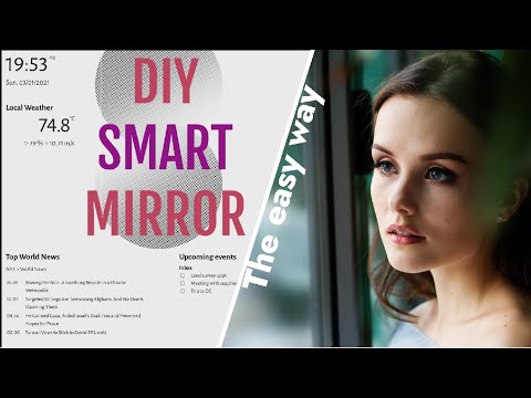 DIY Smart Mirror using a Raspberry Pi (Part 1)