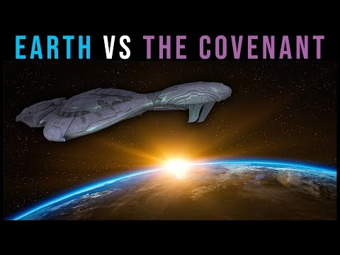 Modern Earth vs. One CCS-Class Battlecruiser | Halo: Who Would Win