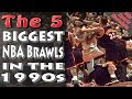 The 5 Biggest NBA Brawls During The 1990s Basketball Fights