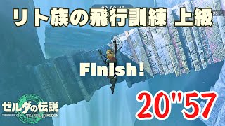 ミニゲーム 『リト族の飛行訓練 上級』 TA 20秒57 バグなし不正あり【ゼルダの伝説 ティアーズ オブ ザ キングダム】