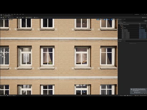 Unreal Engine 5.3 - Creating own City Kit with WorldBLD|CityBLD & Megascans & wParallax - Part6 - 4K