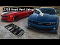 Z28 or SS Hood Vent Setup on 5th Gen Camaro SS/RS! | Mod Ideas for your 5th Gen Camaro SS or RS