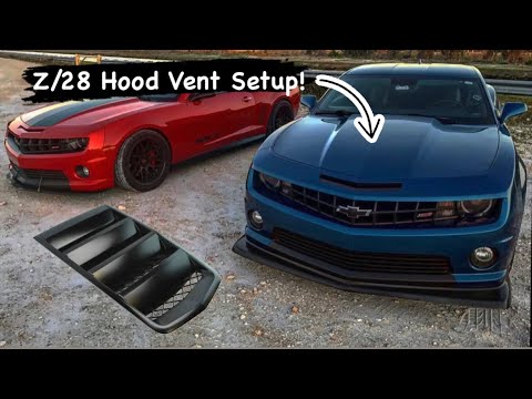 Z28 or SS Hood Vent Setup on 5th Gen Camaro SS/RS! | Mod Ideas for your 5th Gen Camaro SS or RS