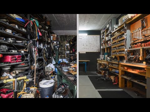 Ich verwandle einen Schrottplatz in meine Traumwerkstatt. Restaurierung des alten Instruments