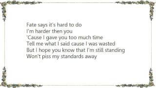 Instruction - Pissed Me Off Again Lyrics