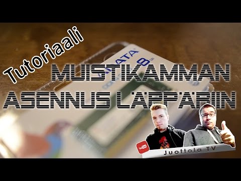 Tekniikka: Kannettavan tietokoneen muistipäivitys