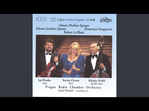 D. Dragonetti: Concerto A major for double bass and orchestra -