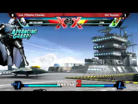 AB3 - UMVC3 - coL Filipino Champ vs GU Tayson