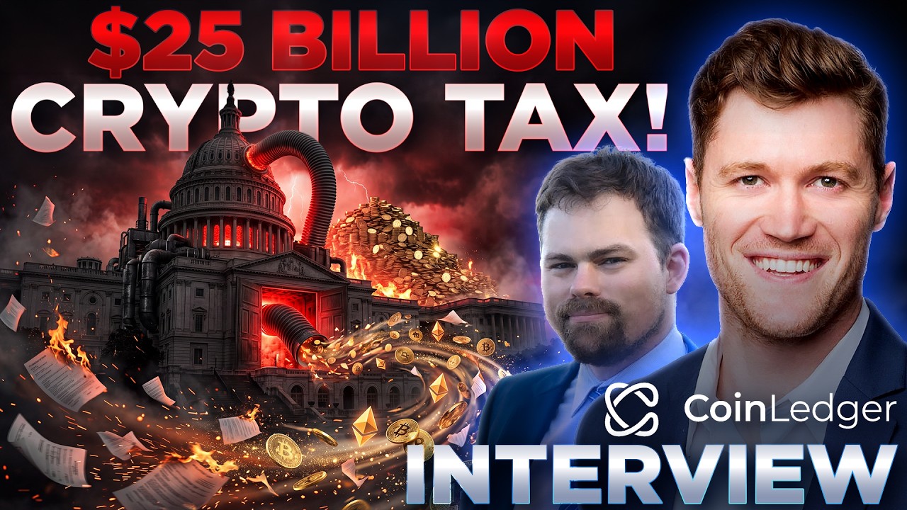 Crypto Tax Grab!?💰Congress Wants A Bigger Cut | CoinLedger CEO INTERVIEW
