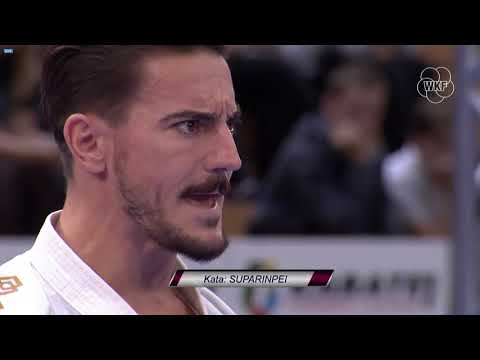 Karate 1   Premier League Berlin 2018 Bronze Medal Male kata Quintero vs Moto