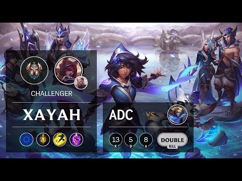 Xayah ADC vs Ezreal - EUW Challenger Patch 9.13