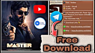 How to download master movie Hindi  Master movie k