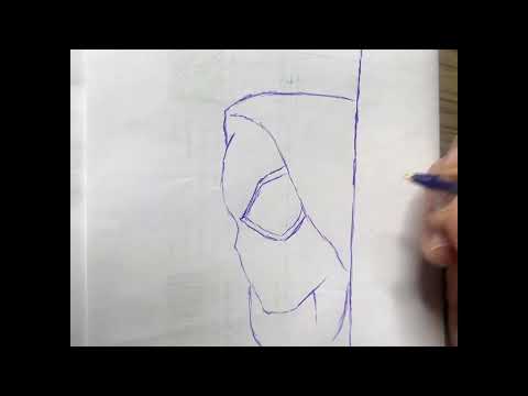 Como desenhar passo a passo homem aranha de lado, bem fácil -dibujar - how to draw spider man
