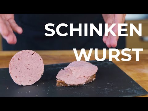 Schinkenwurst selber machen - Aufschnitt Grundbrät für etliche Variationen