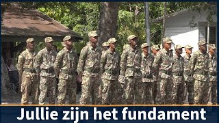 Afsluiting elementaire opleiding nieuwe lichting militairen I SUN WEB TV I