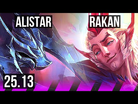 ALISTAR & Varus vs RAKAN & Aphelios (SUP) | KR Challenger | 25.13