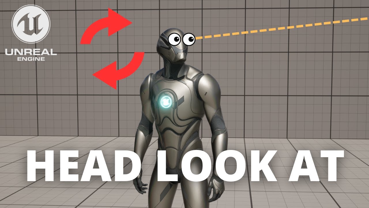How to Make the NPC's Head Look At the Player in Unreal Engine 5