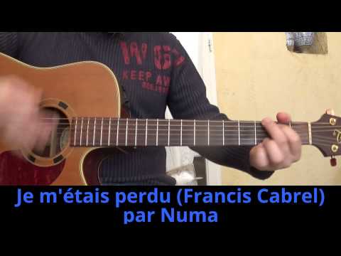 Videoclip de Je m'étais perdu (Remastered) — Francis Cabrel