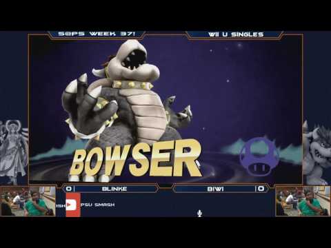 S@PS 37 Wii U Singles - Blinke (Palutena) vs Biwi (Bowser) - Winners Bracket