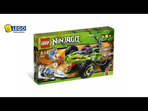 Lego Building Instructions - Ninjago - 9445 - Fangpyre Truck Ambush
