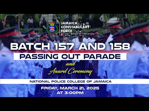 Passing Out Parade for Batch 157 and 158