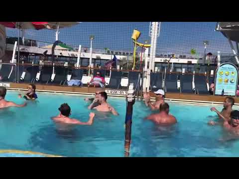 Vôlei a bordo do Harmony of the Seas