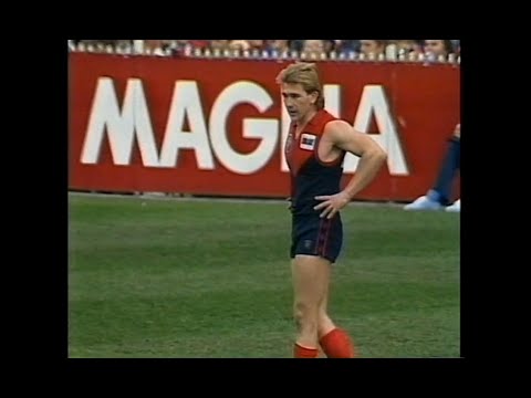 Ricky Jackson - Melbourne - 3 goals v North Melbourne - 1987 Elimination Final - MCG - VFL