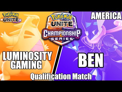 Luminosity Gaming vs Ben - PUCS NA March Qualification Match - Pokemon Unite Tournament