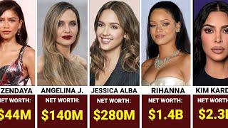 Hollywood's Richest Actresses 2026 - Net Worth Revealed $6.9B 😱