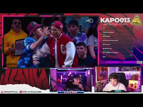 EL MENOR VS RACSO REDBULL CHILE REACCION KAPO Y KHAN