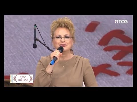Pokraj puta rodila jabuka - Milica Vojinović i Kvartet Ivana Pekovića; NAŠA BAŠTINA RTCG